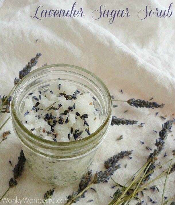What are some recipes for homemade body scrubs?