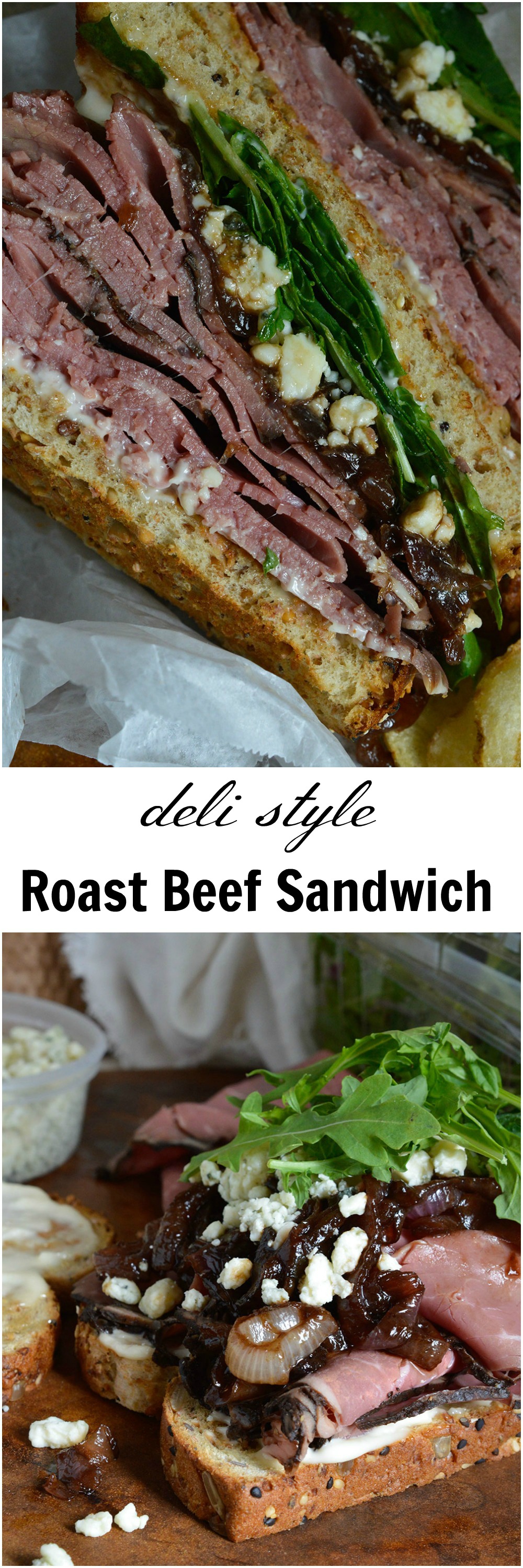 Deli Style Roast Beef Sandwich Wonkywonderful