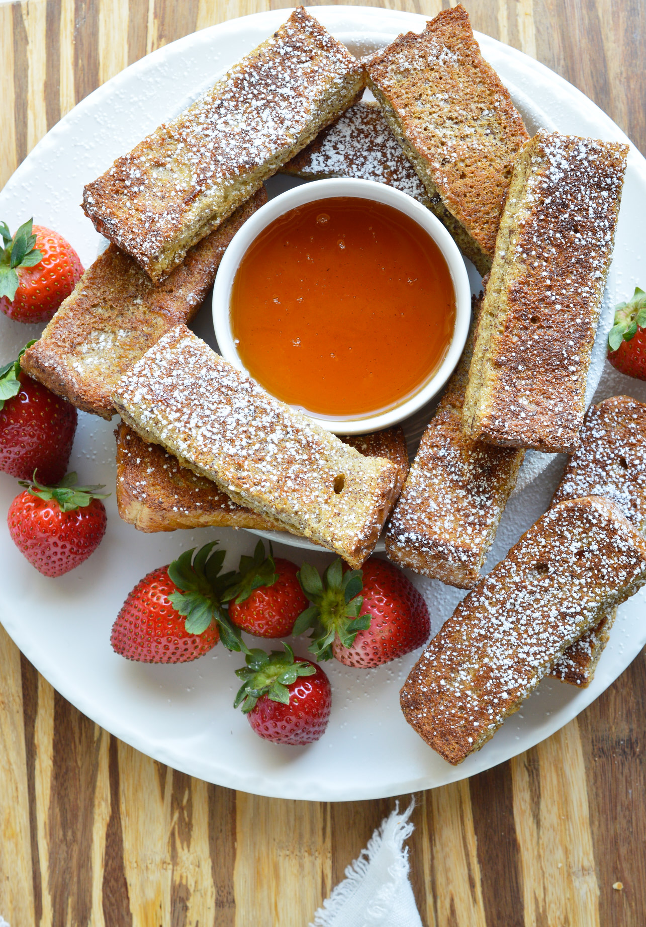 Baked French Toast Sticks WonkyWonderful