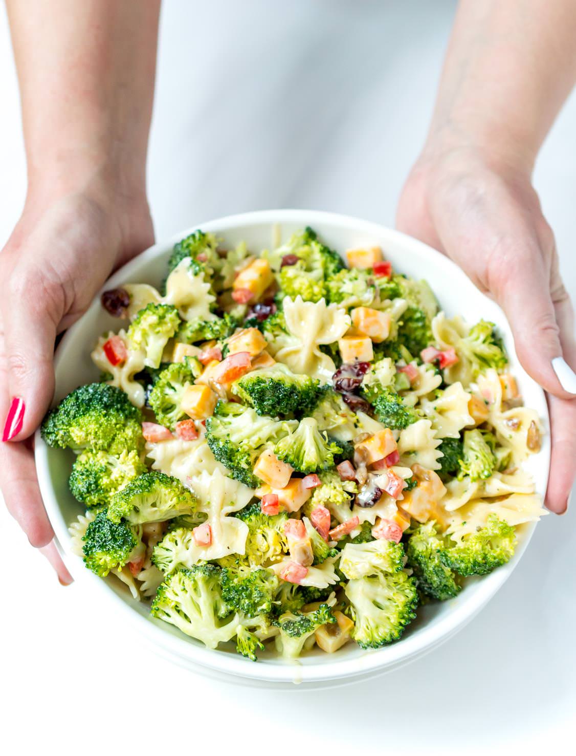 Broccoli Salad Recipe - WonkyWonderful