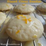 glazed citrus doodles