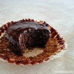 Nutella Glazed Chocolate Beet Cupcakes