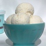 homemade vanilla ice cream