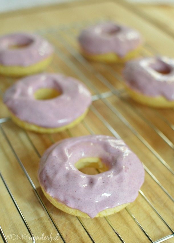 Blackberry Ginger Baked Donuts Wonkywonderful