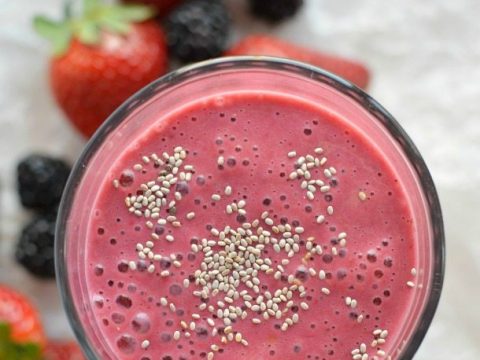 Berry Smoothie Recipe - WonkyWonderful