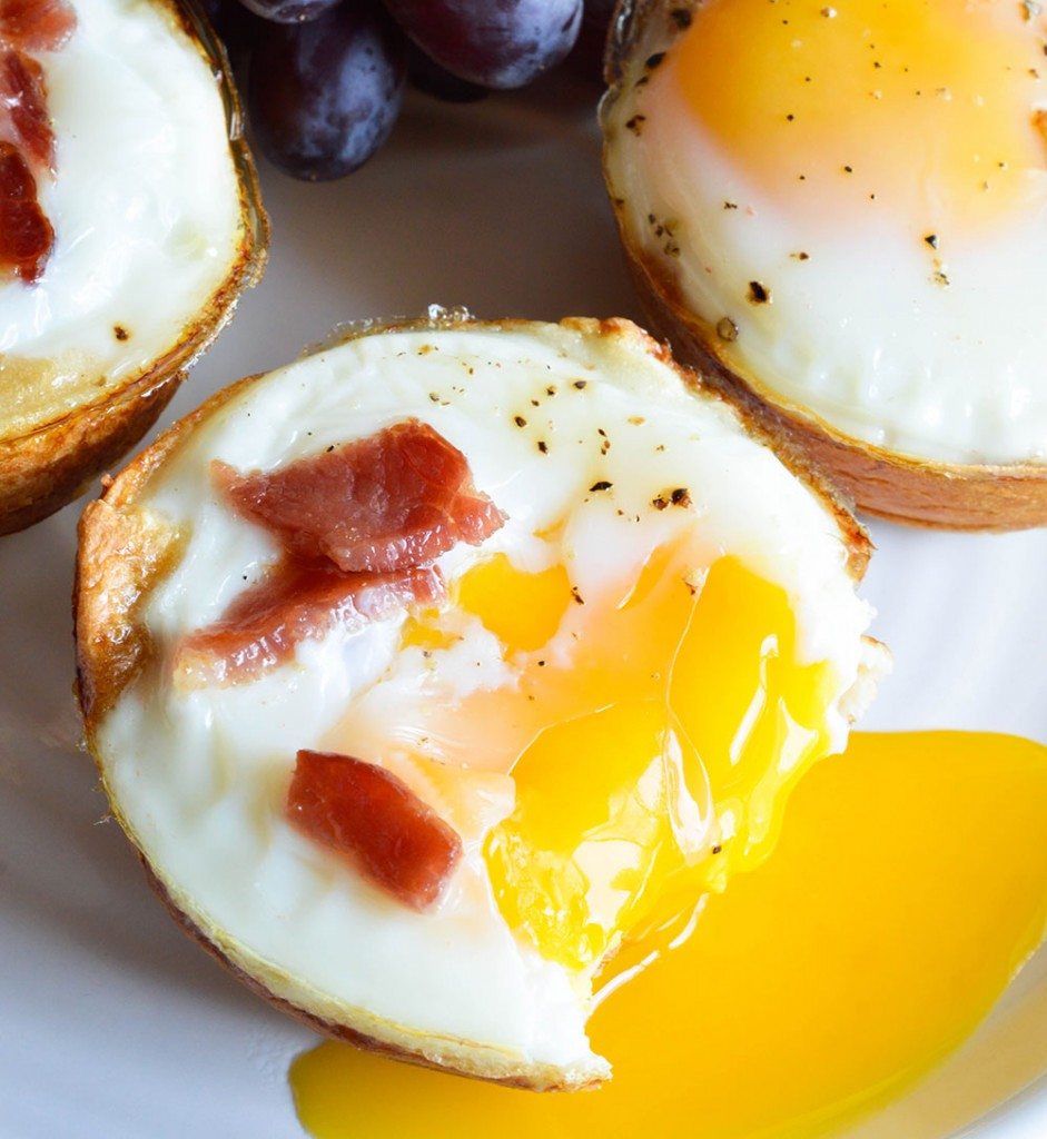 Bacon and Egg Breakfast Cups - WonkyWonderful