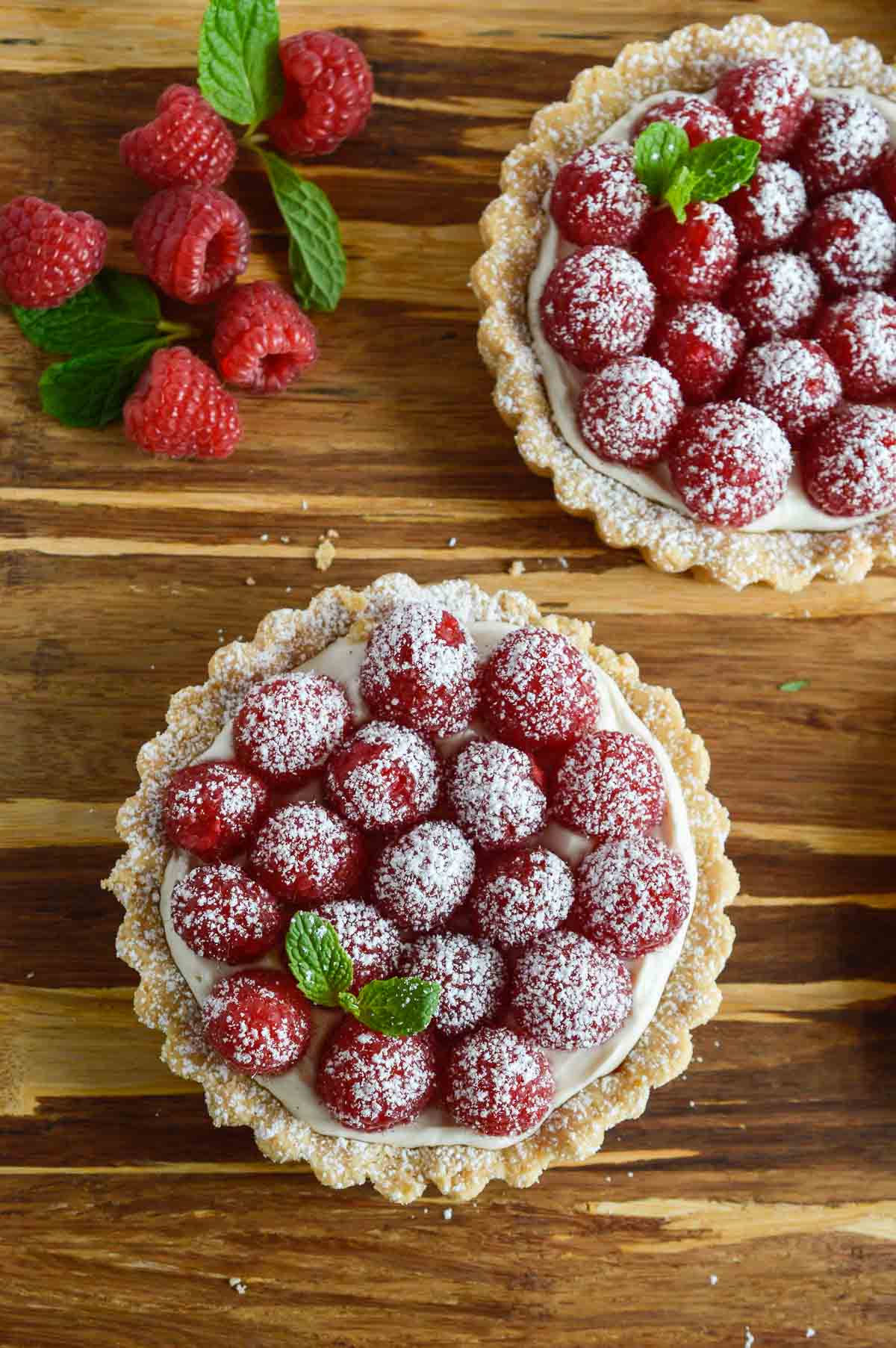 Gluten Free Raspberry Tart Recipe WonkyWonderful