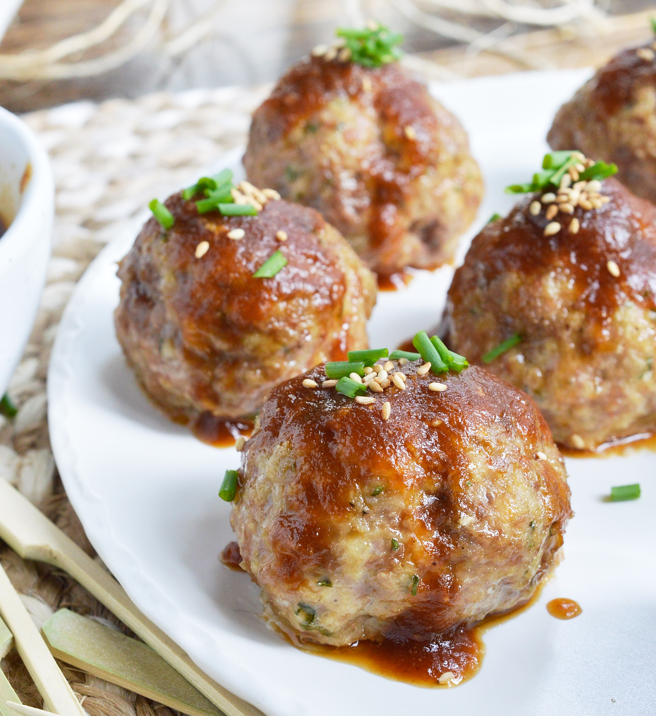 Saucy Asian Meatballs WonkyWonderful Saucy Asian Meatballs WonkyWonderful