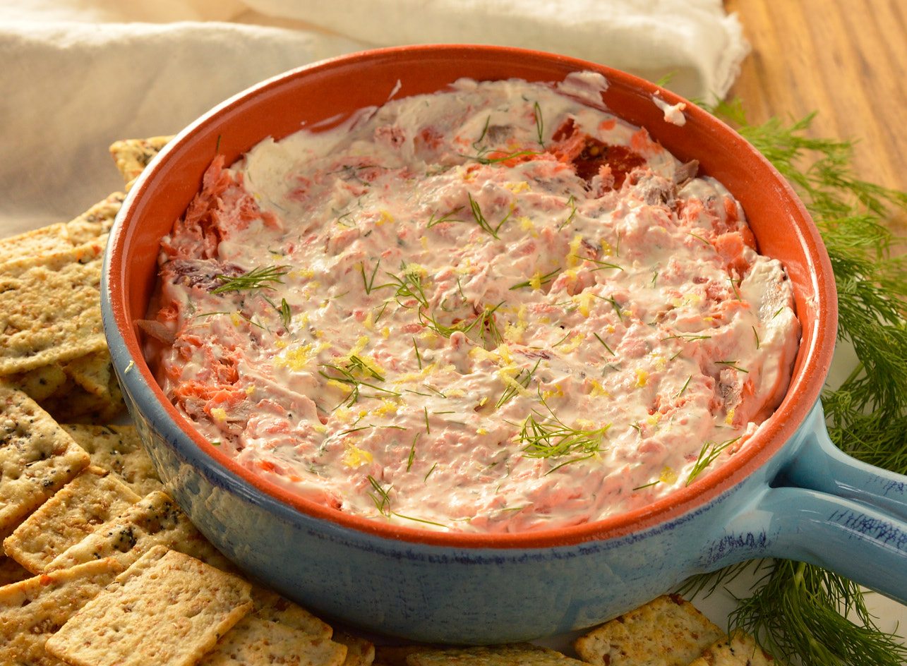 Smoked Salmon Dip + My Custom Family Cookbook WonkyWonderful