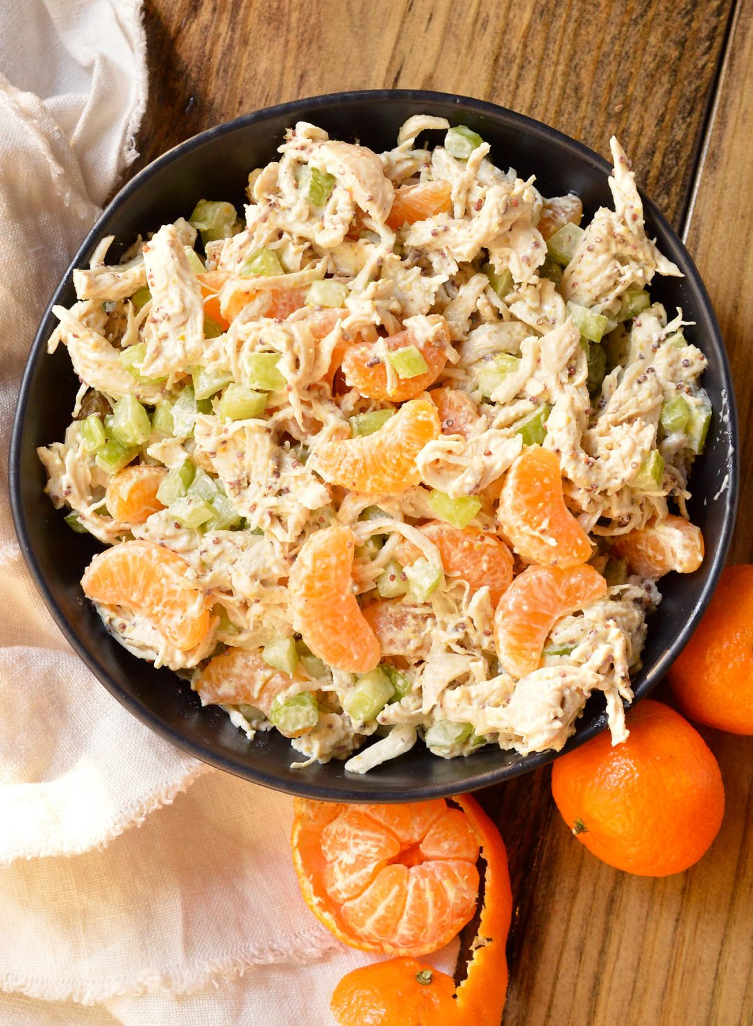 5 Ingredient Mandarin Orange Chicken Salad Recipe WonkyWonderful