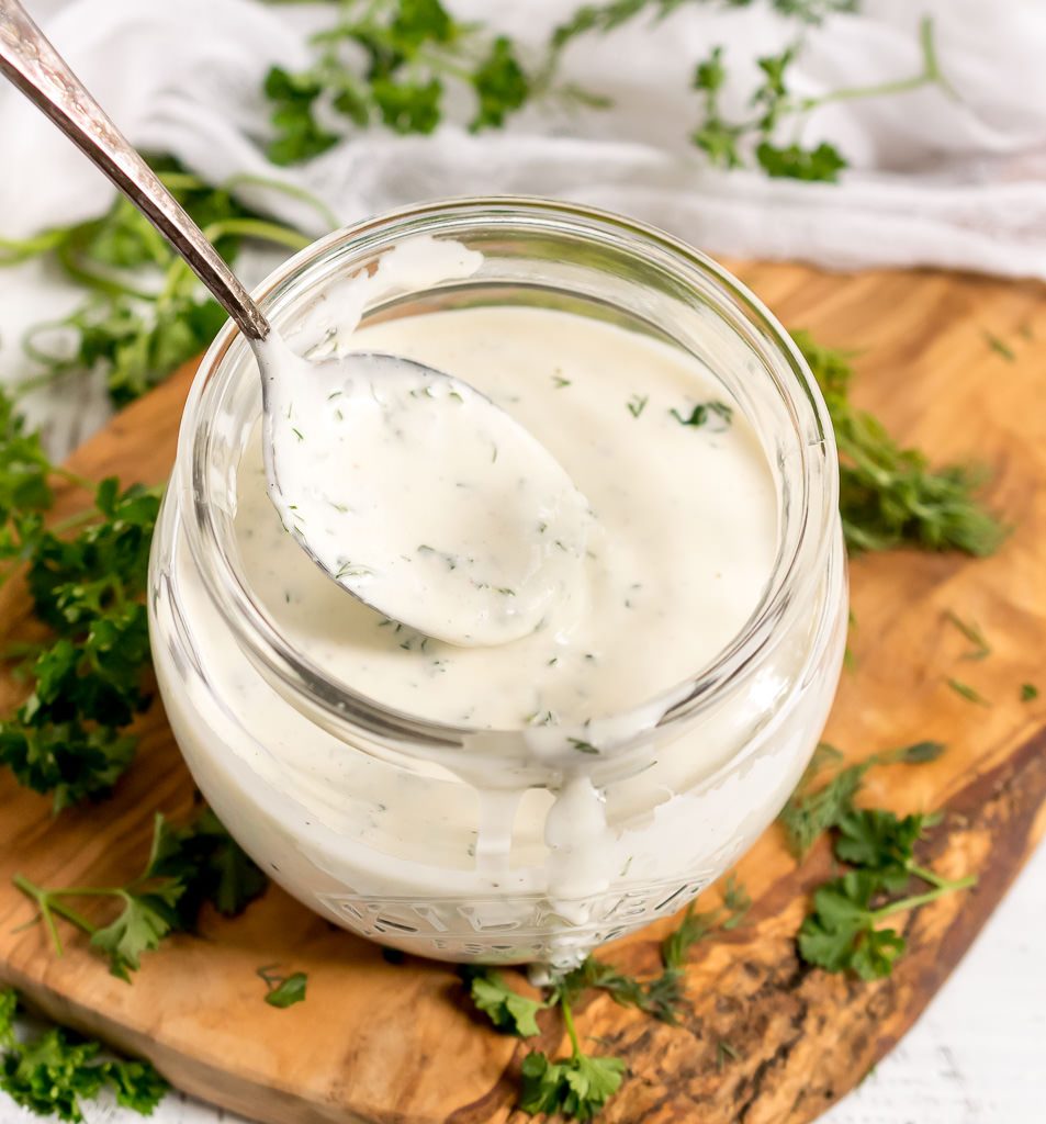 Dairy Free Whole30 Ranch Dressing (Whole30, Paleo, Dairy Free, Gluten ...