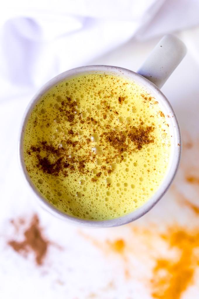 Golden Milk Turmeric Latte - WonkyWonderful