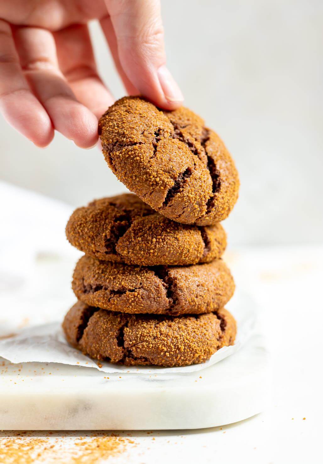 Gluten Free Ginger Cookies - WonkyWonderful