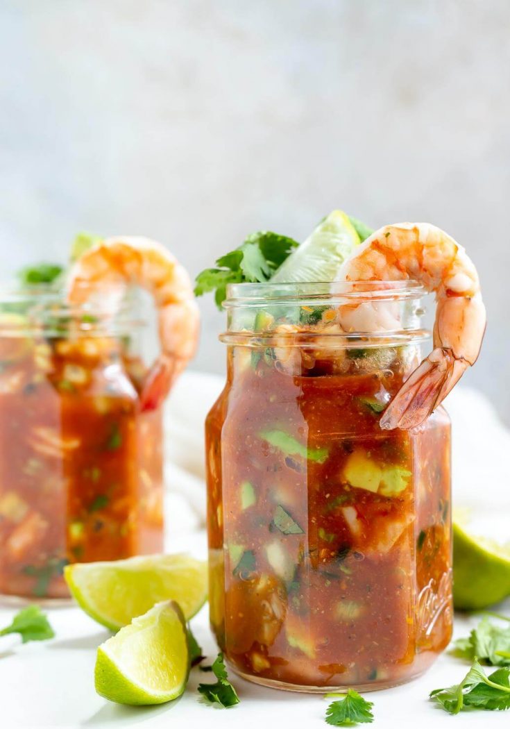 Mexican Shrimp Cocktail Recipe - WonkyWonderful
