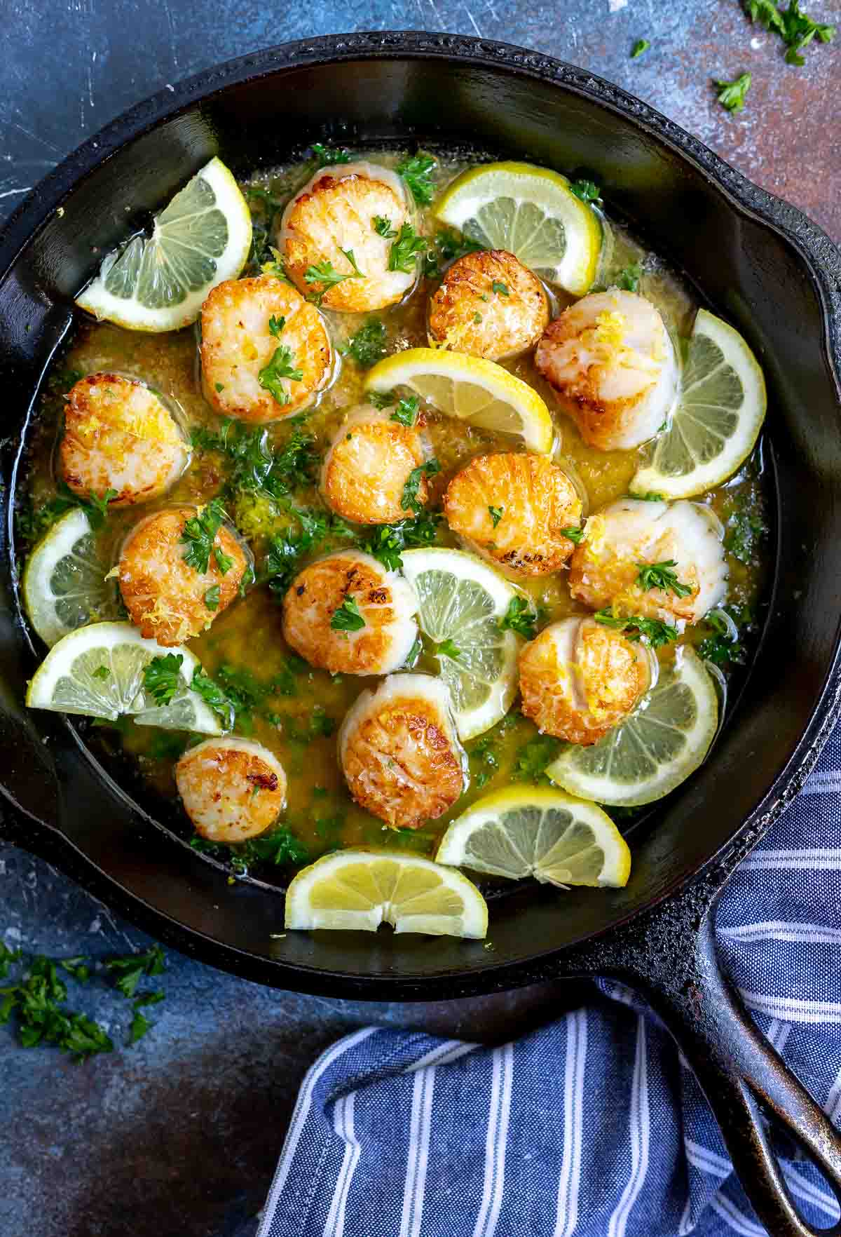 LEMON BUTTER SEARED SCALLOPS SO EASY WonkyWonderful