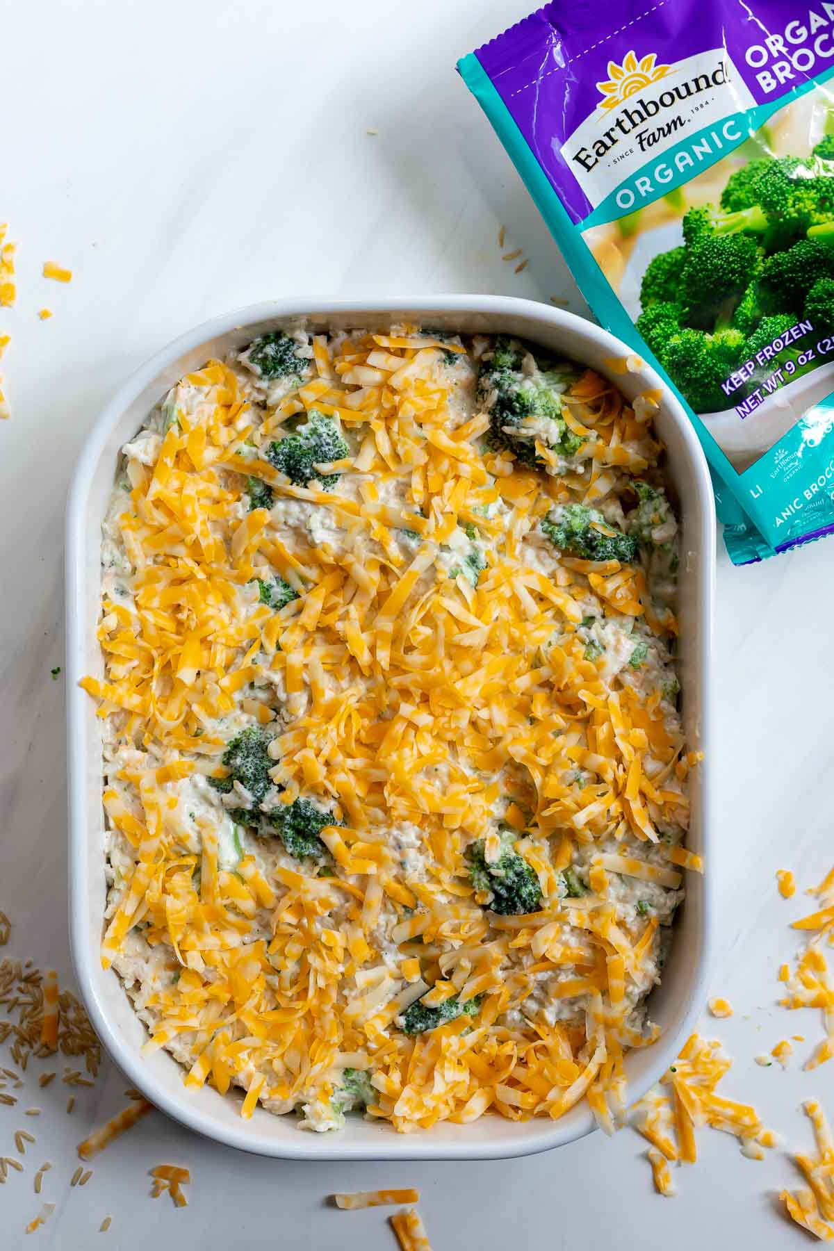 30 MINUTE BROCCOLI CHEESE RICE CASSEROLE ★ WonkyWonderful