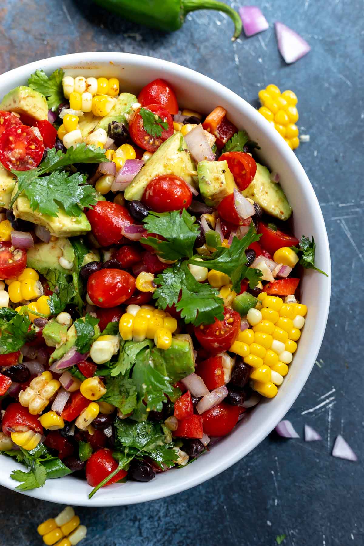 BLACK BEAN And CORN SALAD WonkyWonderful