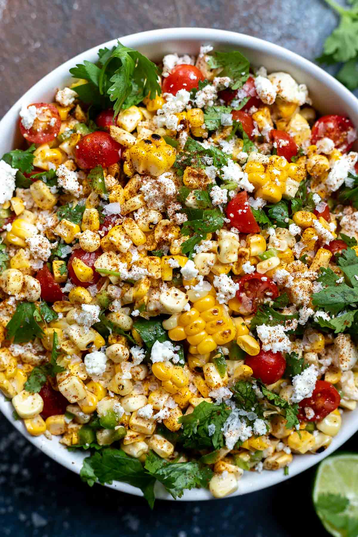 MEXICAN STREET CORN SALAD WonkyWonderful