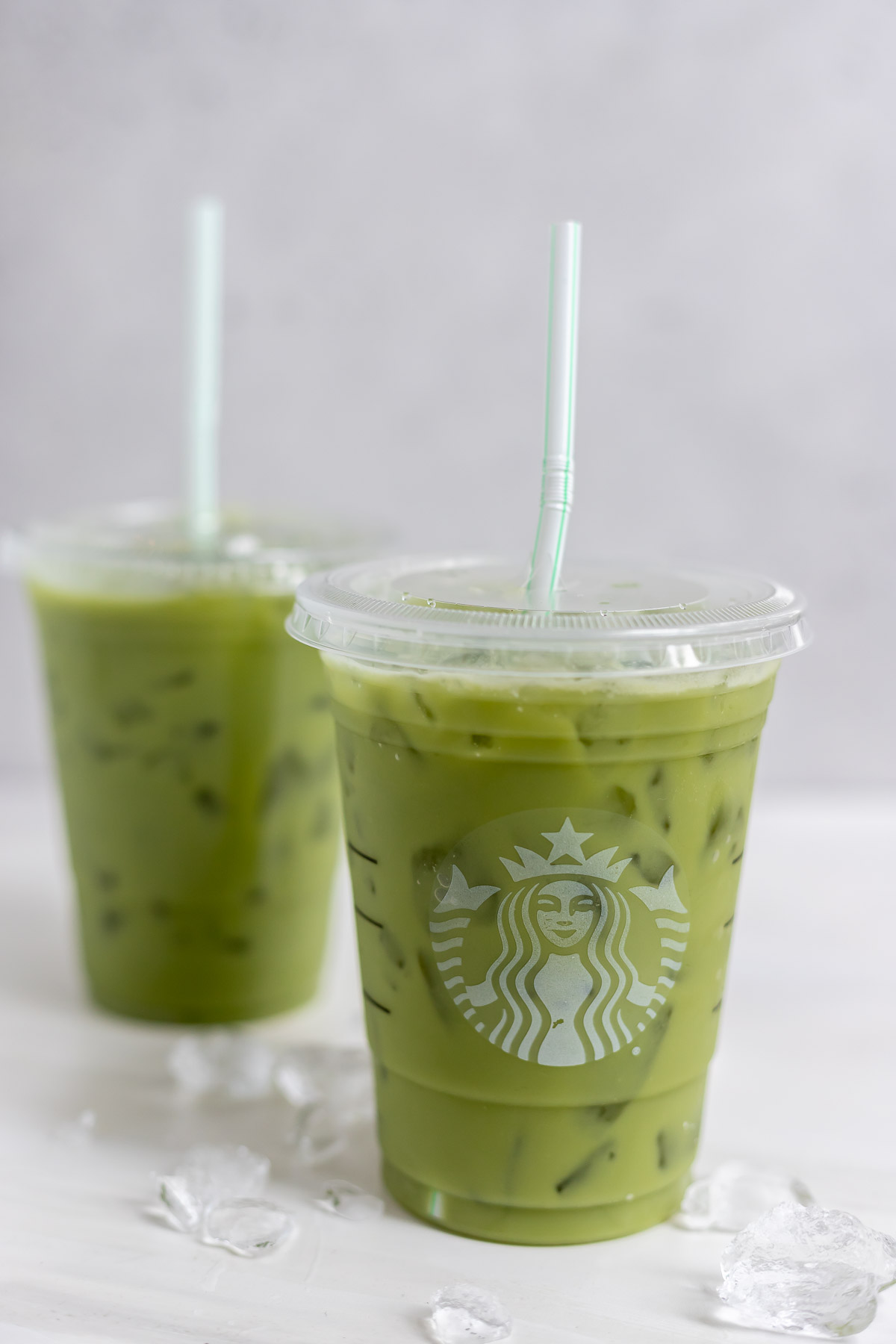 DIY Iced Matcha Green Tea Latte