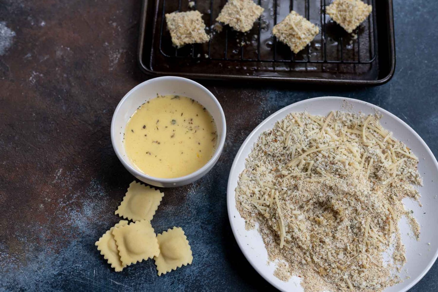 BAKED TOASTED RAVIOLI RECIPE + WonkyWonderful