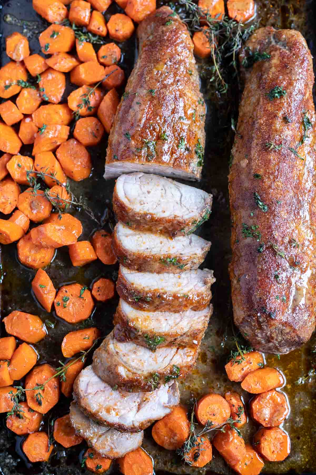 OVEN ROASTED PORK TENDERLOIN + WonkyWonderful