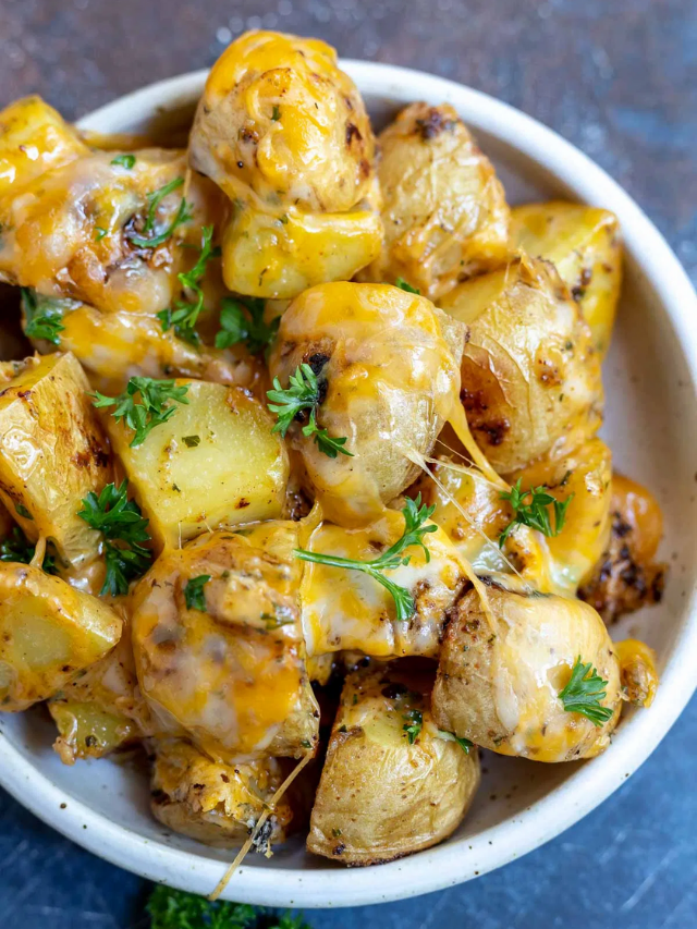 Cheesy Ranch Potatoes Recipe - WonkyWonderful