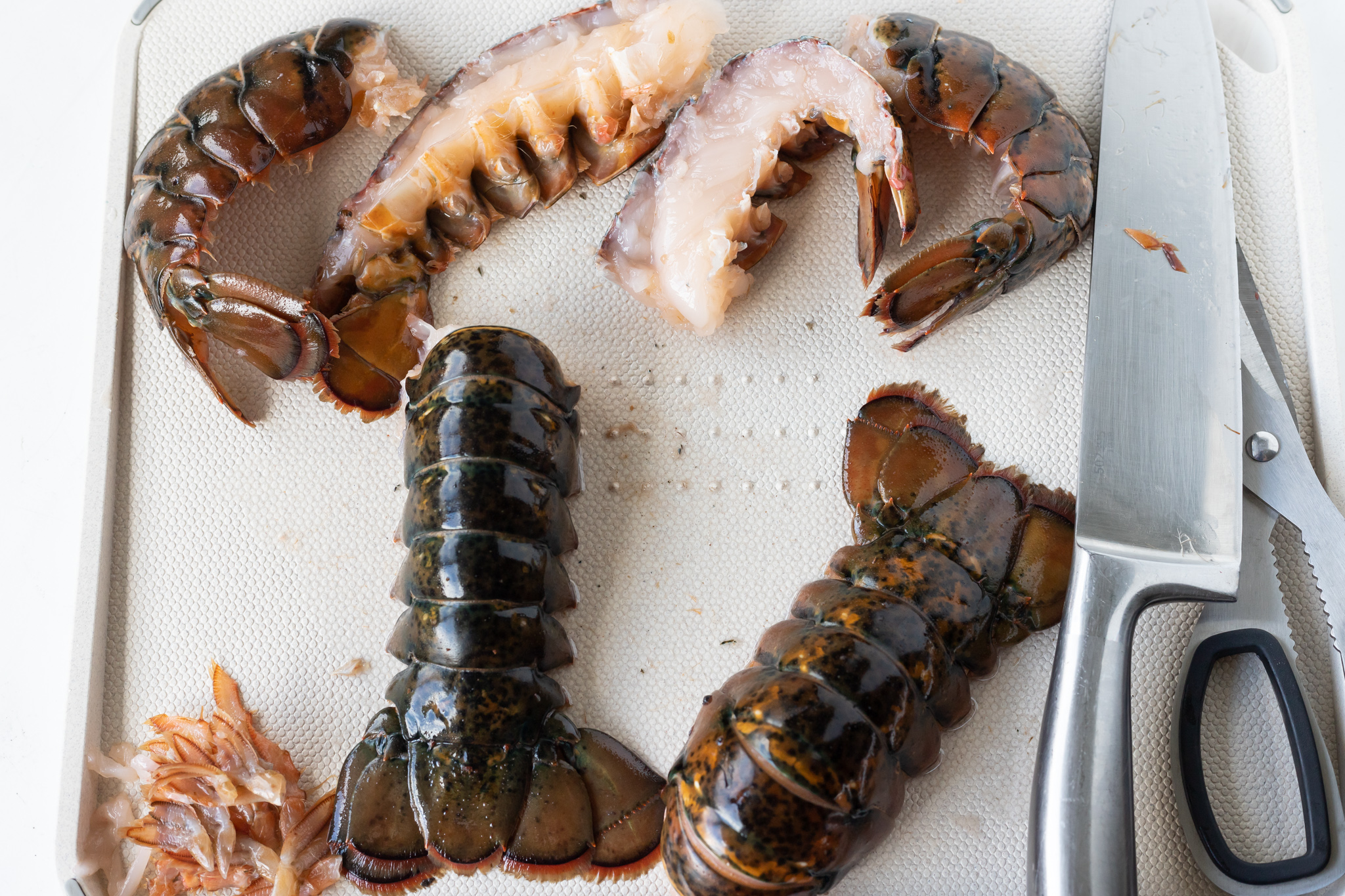 HOW TO BUTTER POACH LOBSTER TAILS + WonkyWonderful
