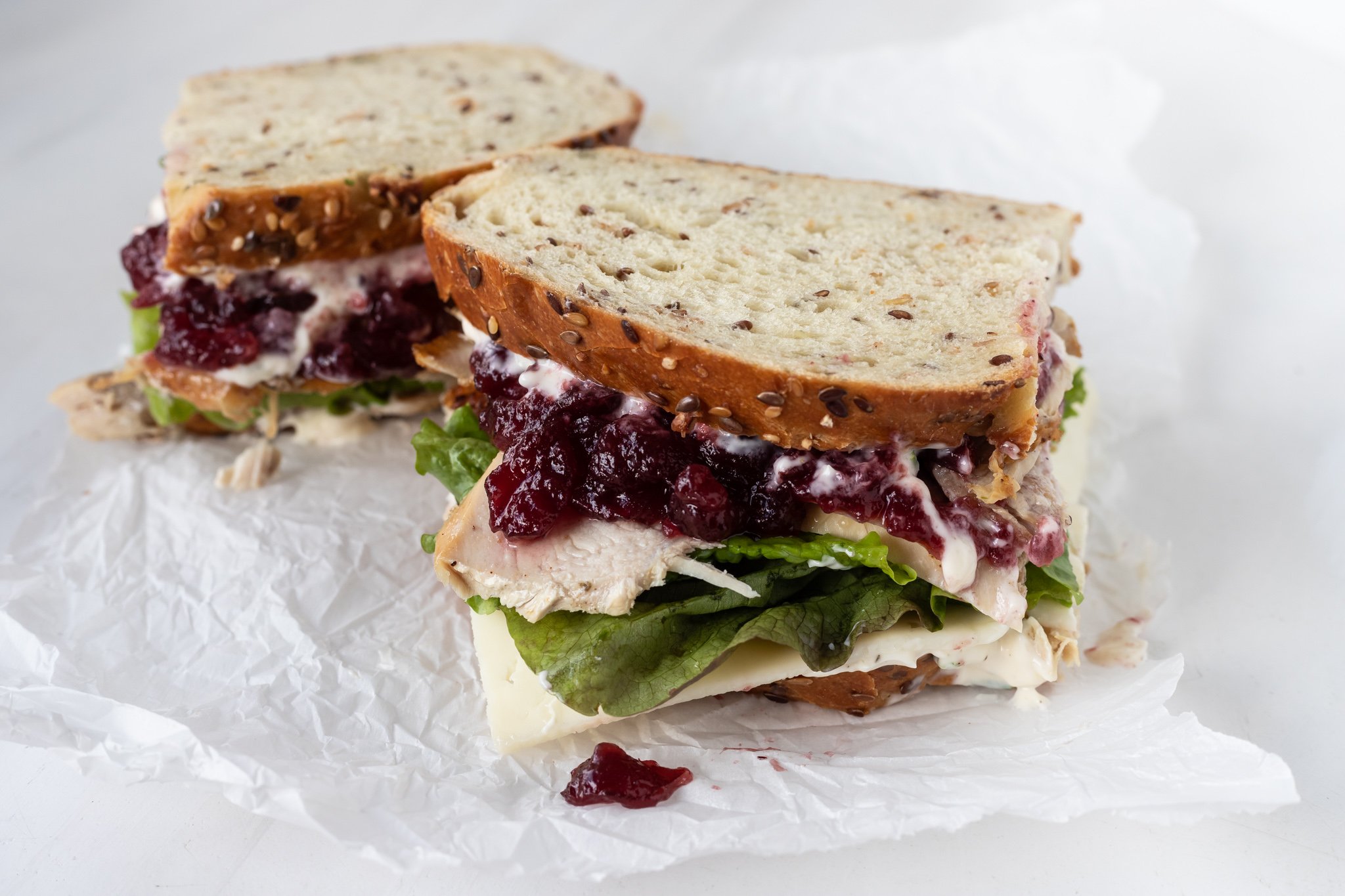 LEFTOVER CRANBERRY TURKEY SANDWICH + WonkyWonderful