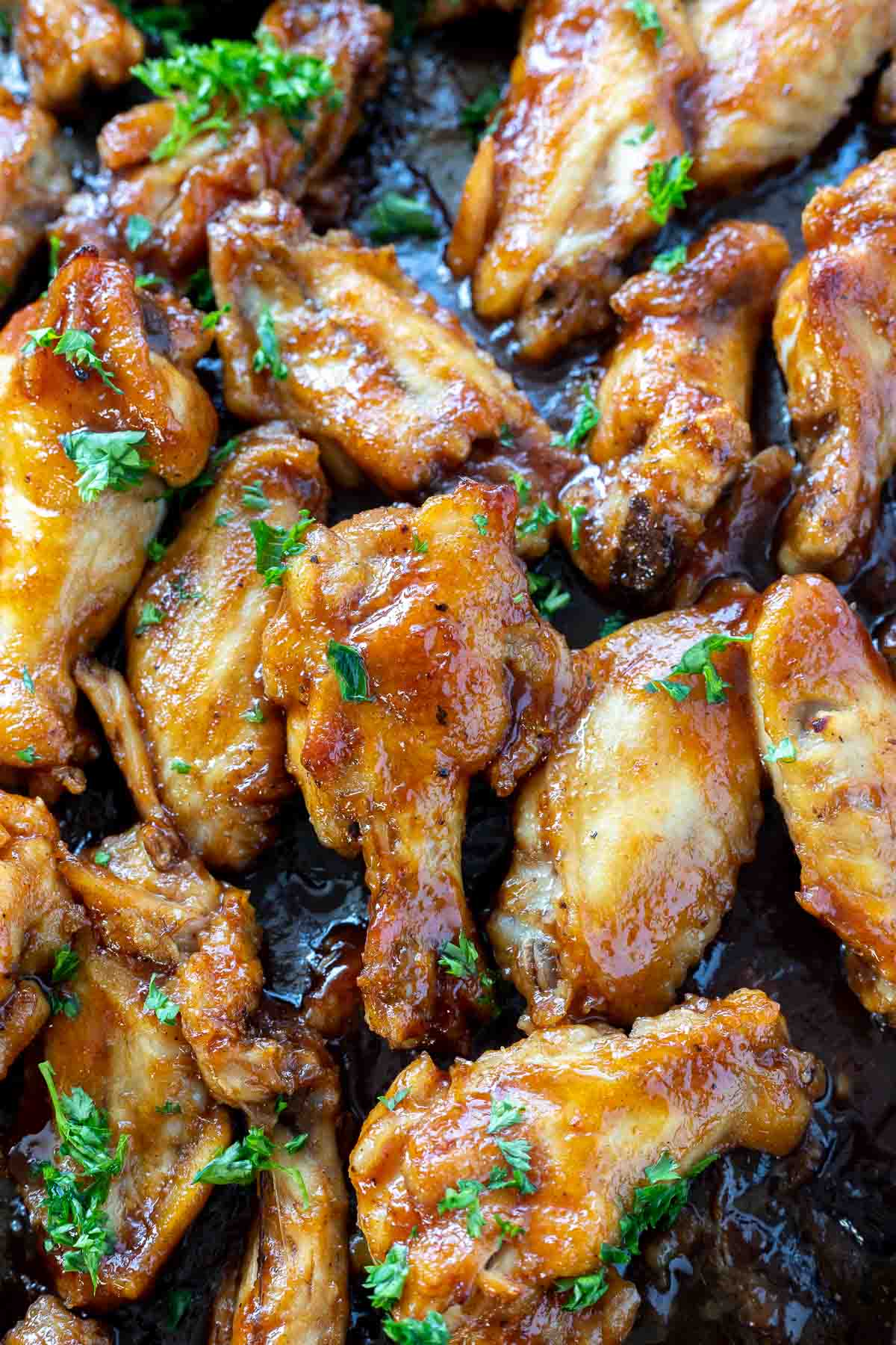 HONEY BBQ WINGS + WonkyWonderful