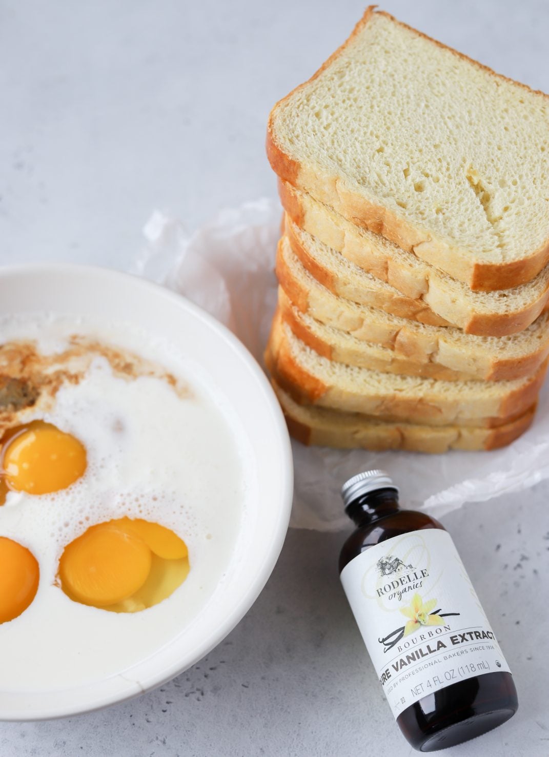 French toast ingredients
