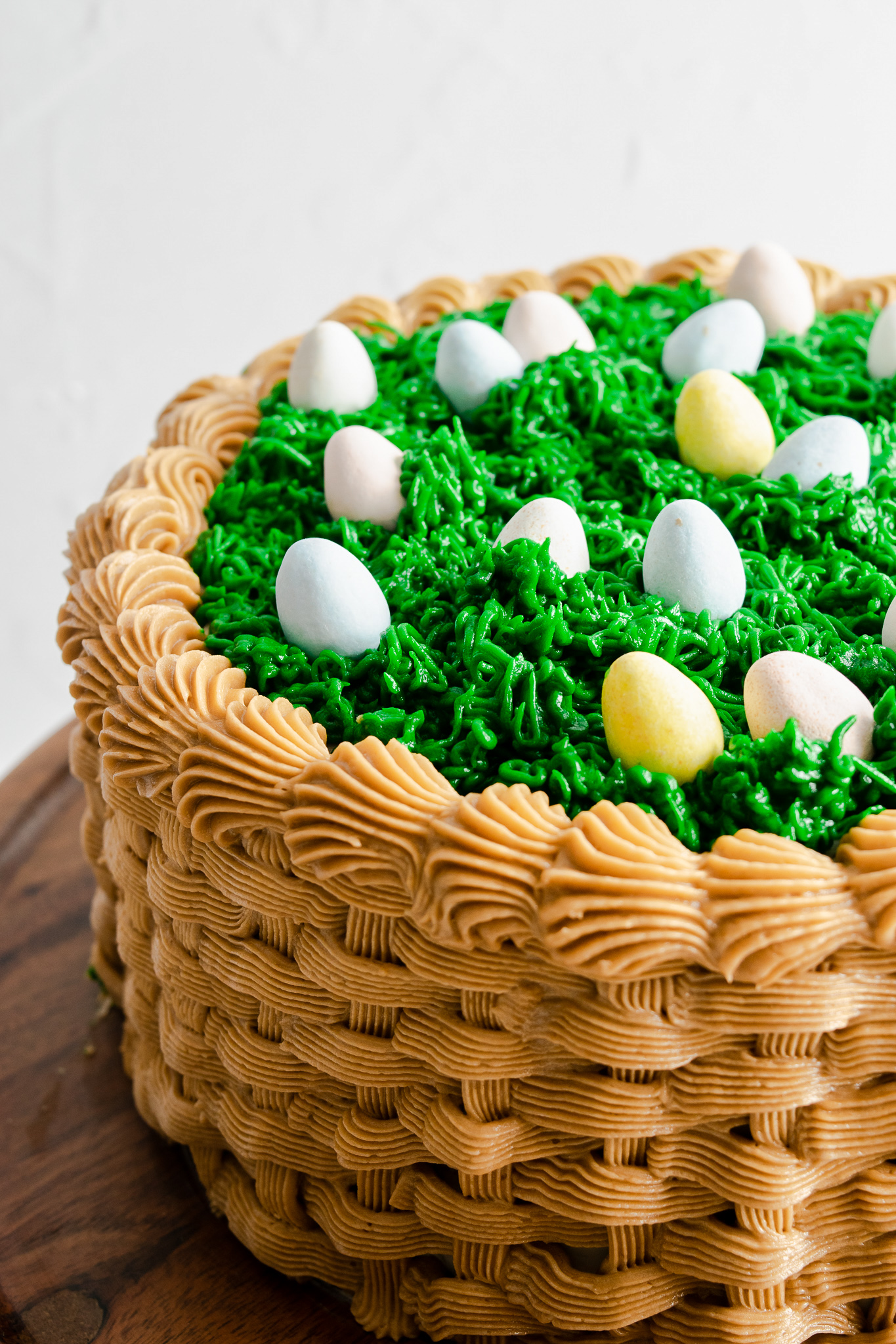 Easter Basket Cake Wonkywonderful