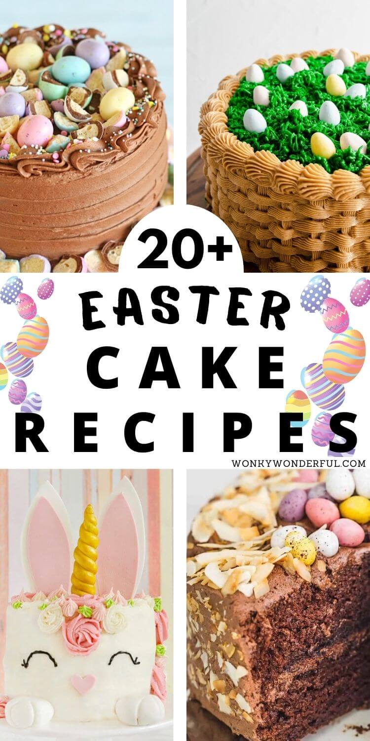 20+ EASTER CAKE IDEAS - WonkyWonderful