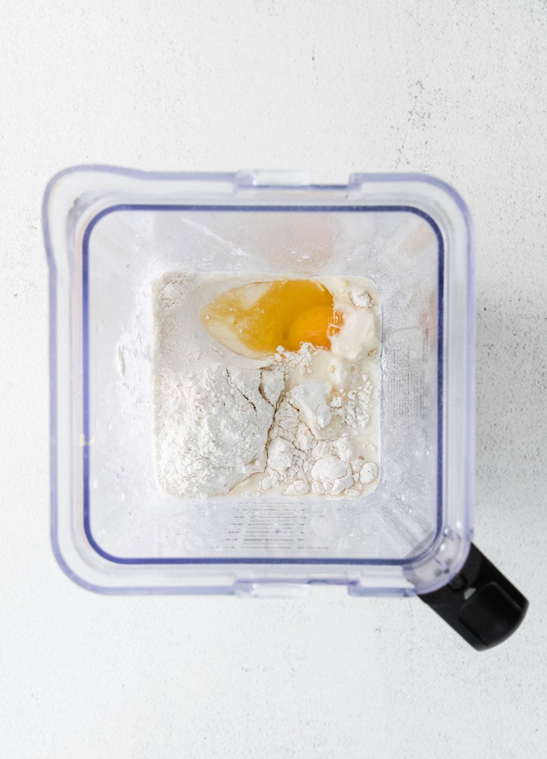 ingredients in blender