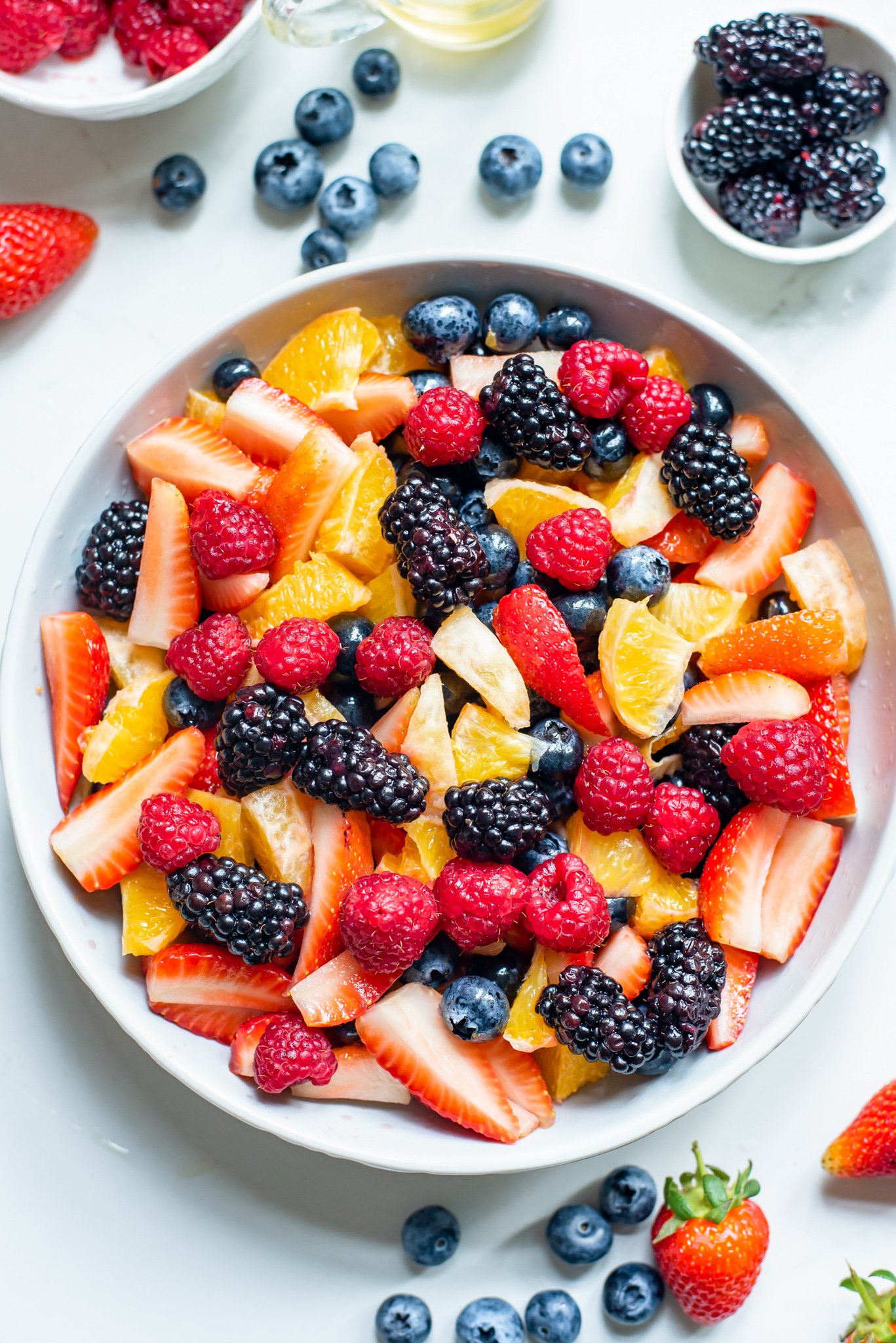 BERRY SALAD RECIPE + WonkyWonderful