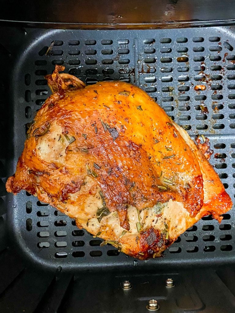 BONELESS TURKEY BREAST IN AIR FRYER + WonkyWonderful