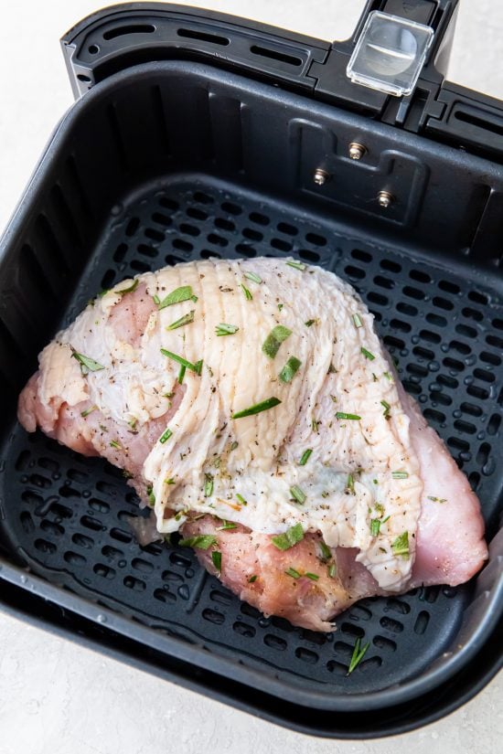 BONELESS TURKEY BREAST IN AIR FRYER + WonkyWonderful