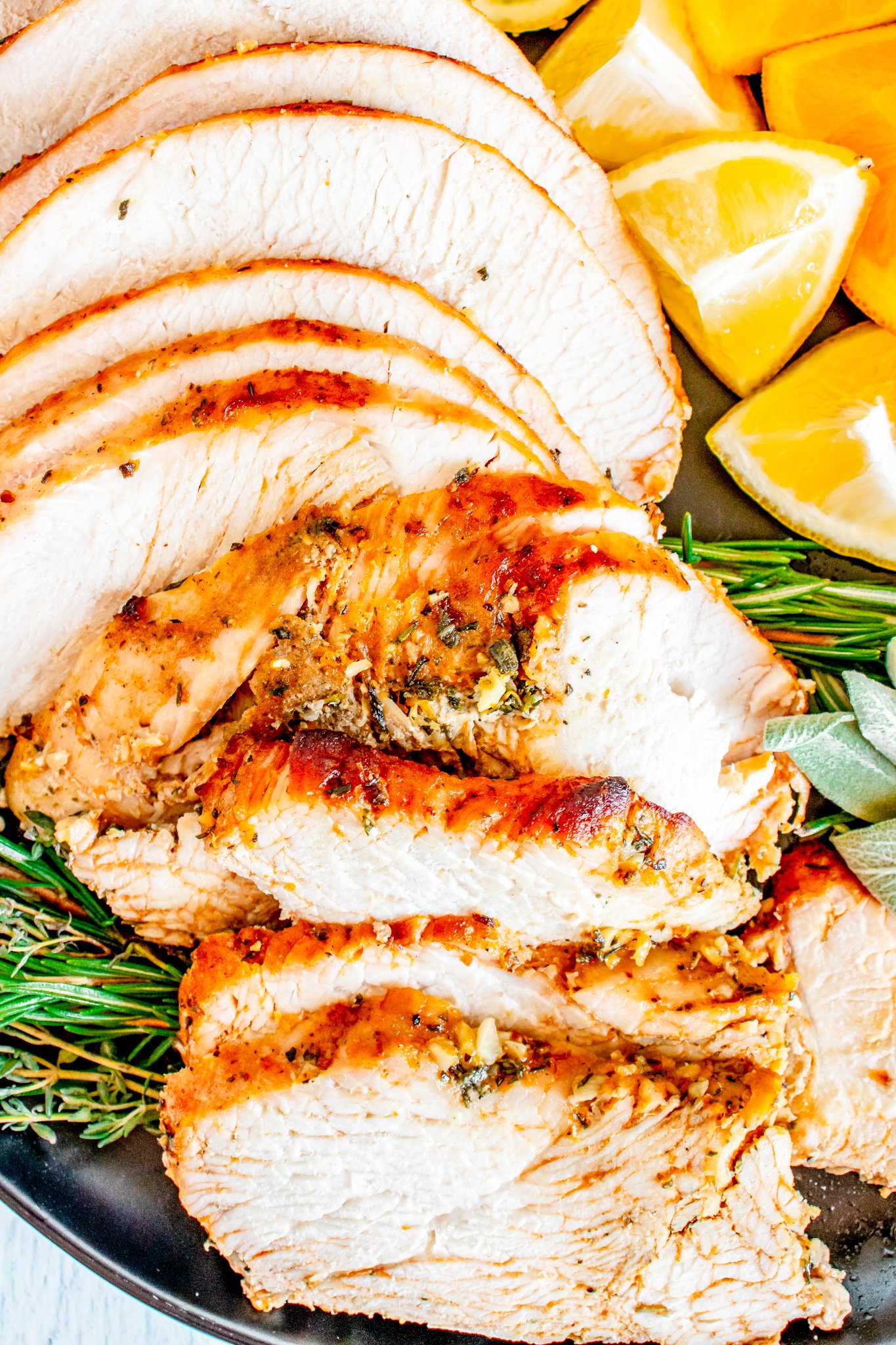 CITRUS HERB TURKEY BREAST RECIPE + WonkyWonderful