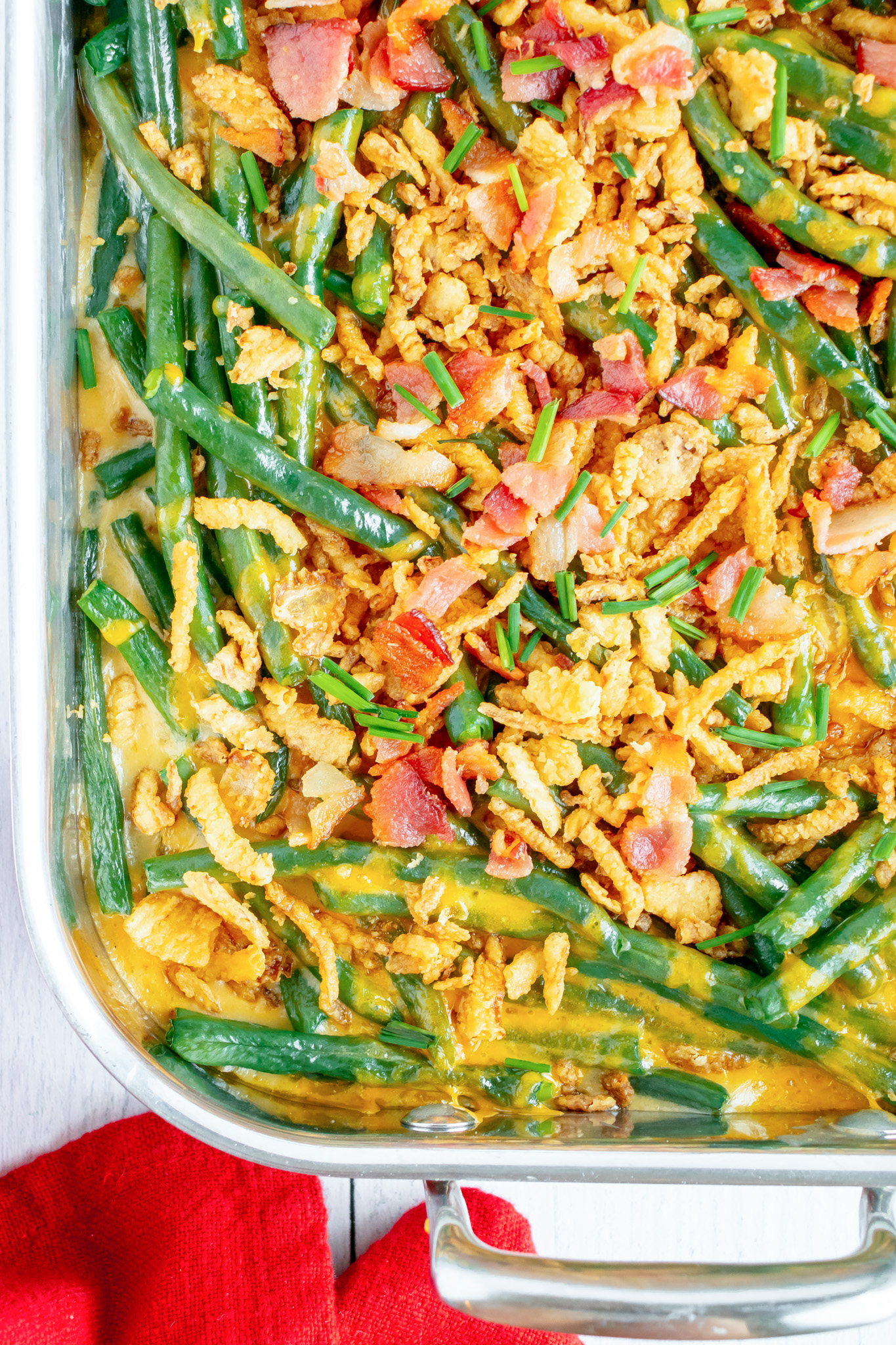 GREEN BEAN CASSEROLE RECIPE + WonkyWonderful