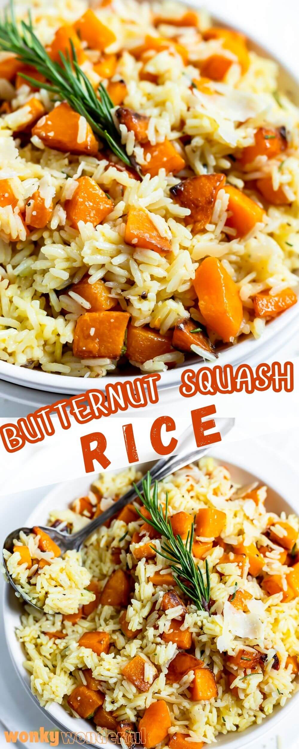 BUTTERNUT SQUASH RICE - WonkyWonderful