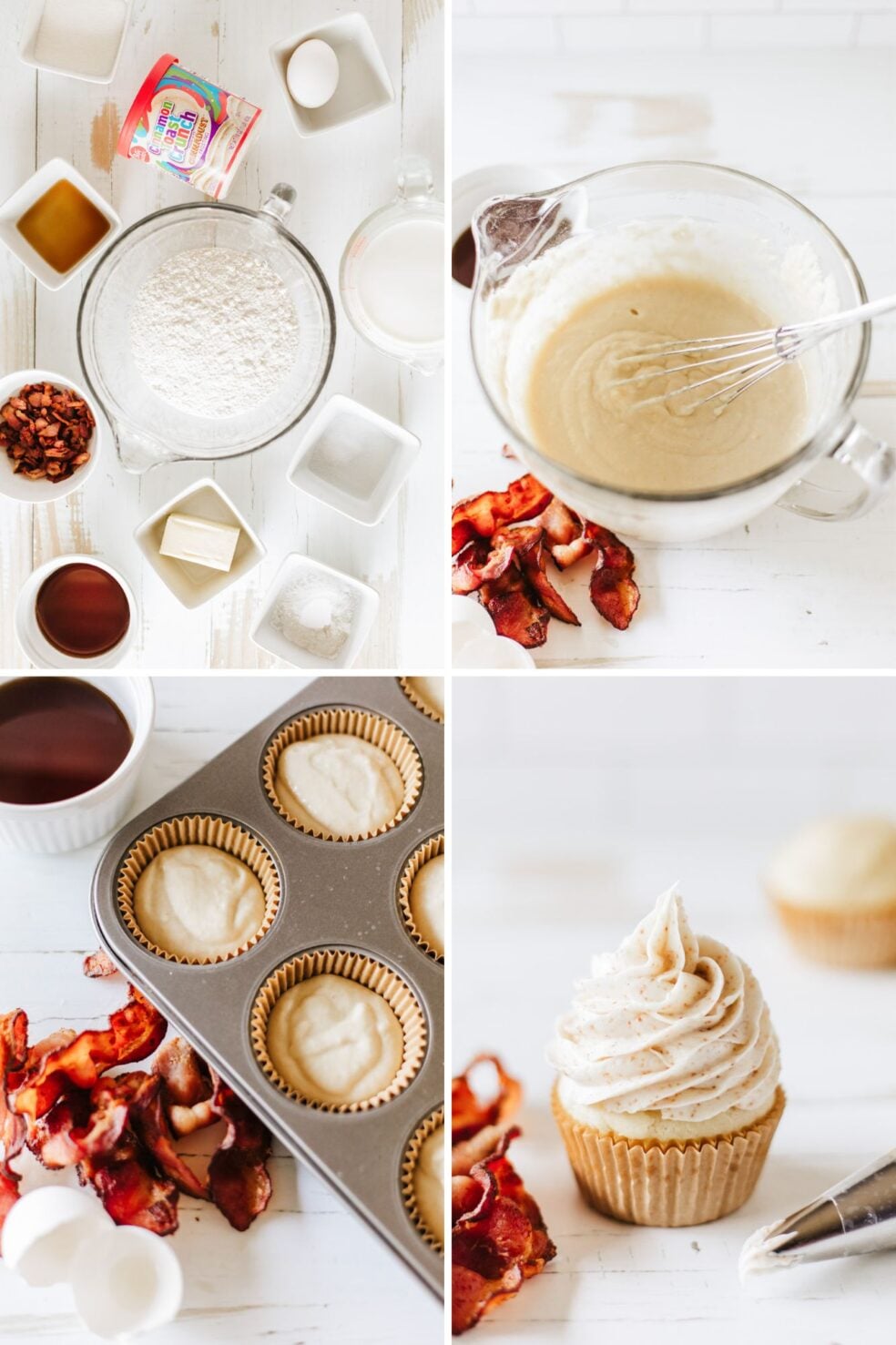 cupcake process photos