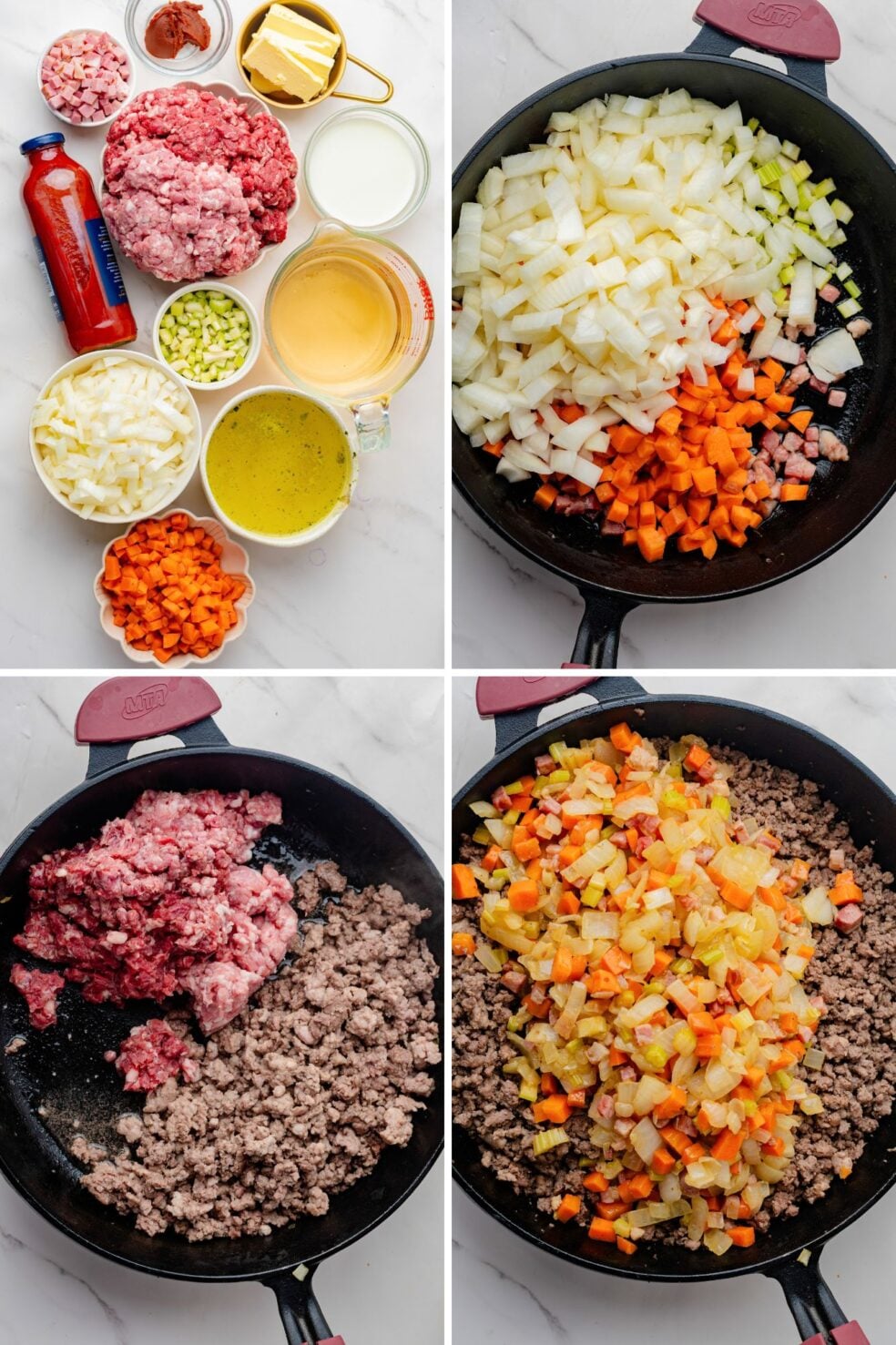 sauce process photos